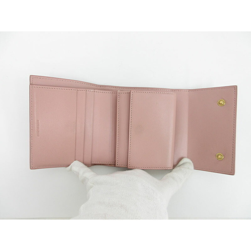 Celine Trifold Wallet Pink - Picture 7 of 11